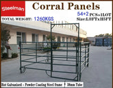 Steelman Corral Panel for Livestock